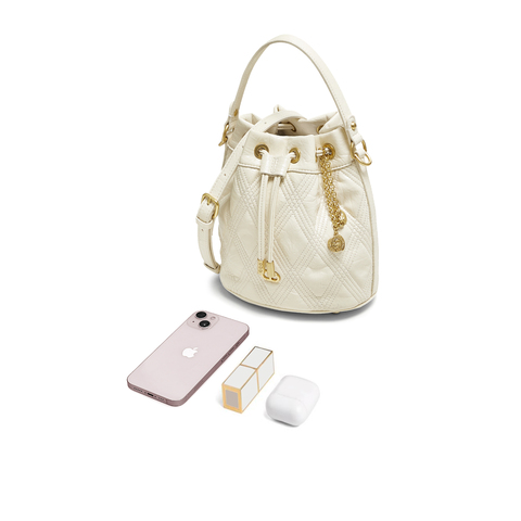 TATA/他她2025秋商场同款时尚百搭编织水桶包新款X3498CX5