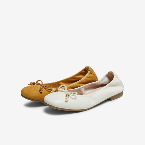 TATA/他她2025秋商场同款浅口女低平跟单鞋新款YVE01CQ5