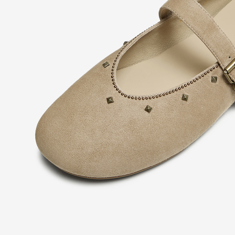 TATA/他她2025秋商场同款时尚百搭女玛丽珍鞋新款XTT01CQ5