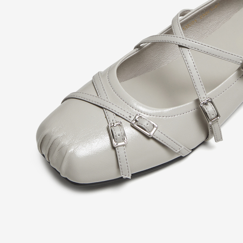 TATA/他她2025秋时尚百搭女玛丽珍鞋新款UUG01CQ5