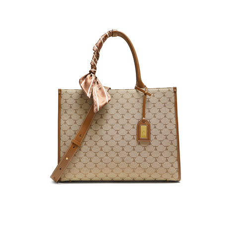 TATA/他她2025秋商场同款通勤女气质简约托特包新款X3504CX5