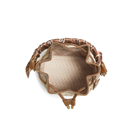 TATA/他她2025秋商场同款时尚百搭水桶包新款X3482CX5