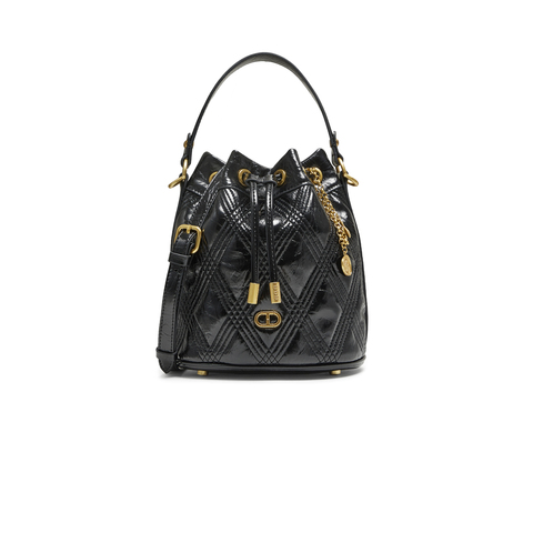 TATA/他她2025秋商场同款时尚百搭编织水桶包新款X3498CX5