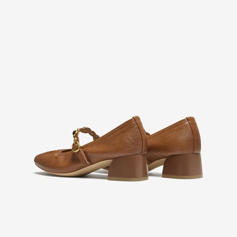 TATA/他她2025秋商场同款女时尚百搭玛丽珍鞋新款7ACE6CQ5