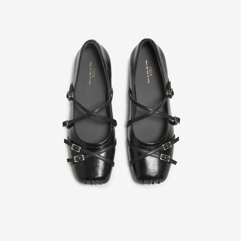 TATA/他她2025秋时尚百搭女玛丽珍鞋新款UUG01CQ5