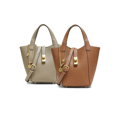 TATA/他她2025秋商场同款时尚百搭水桶包新款X3487CX5