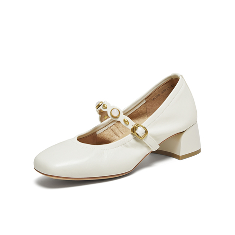 TATA/他她2025秋商场同款女时尚百搭玛丽珍鞋新款7ACE6CQ5