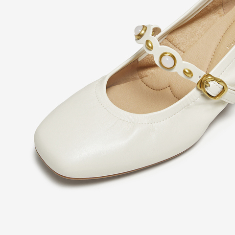 TATA/他她2025秋商场同款女时尚百搭玛丽珍鞋新款7ACE6CQ5