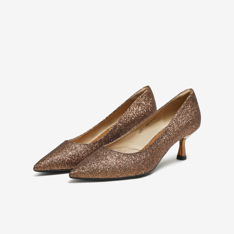 TATA/他她2025秋商场同款时尚气质细跟高跟鞋7QT17CQ5