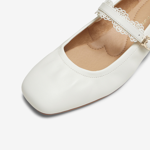 TATA/他她2025秋商场同款时尚百搭女玛丽珍鞋新款7G405CQ5