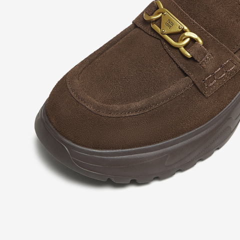 TATA/他她2025秋商场同款时尚休闲女乐福鞋新款7PJA5CA5