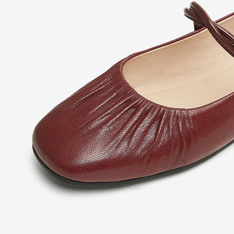 TATA/他她2025秋商场同款女时尚百搭玛丽珍鞋新款Y8GA6CQ5