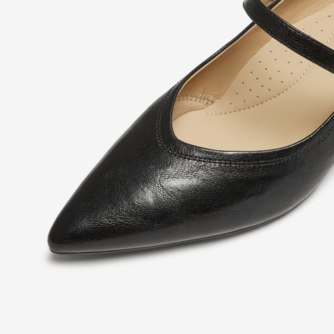 TATA/他她2025秋商场同款浅口气质女玛丽珍鞋新款XGM03CQ5