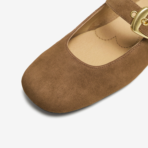 TATA/他她2025秋商场同款时尚百搭女玛丽珍鞋新款7H003CQ5