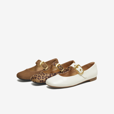 TATA/他她2025秋商场同款时尚百搭女玛丽珍鞋新款7H003CQ5