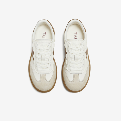 TATA/他她2025秋商场同款德训鞋女百搭休闲鞋新款GHG02CM5