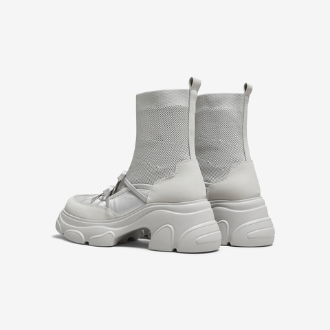 TATA/他她2025冬商场同款百搭时装靴休闲女袜靴新款CEG08DZ5