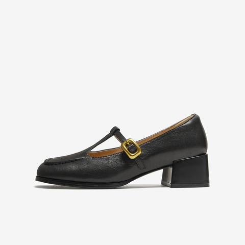 TATA/他她2025秋商场同款时尚女气质玛丽珍鞋新款UVD01CQ5