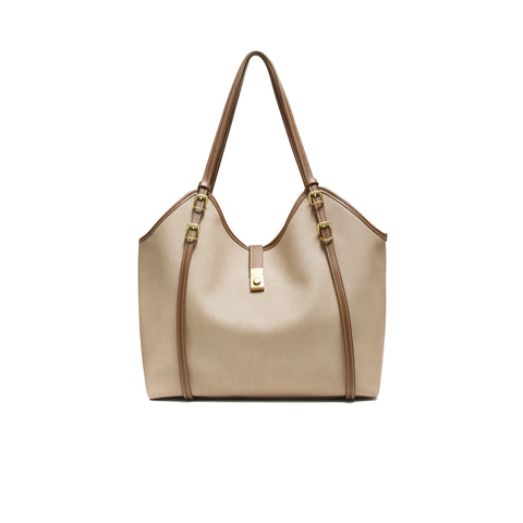 TATA/他她2025秋商场同款简约通勤托特包女高级质感新款LB331CX5