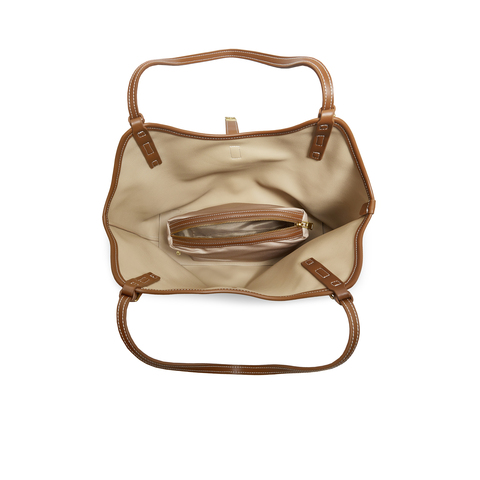 TATA/他她2025秋商场同款简约通勤托特包女高级质感新款LB331CX5