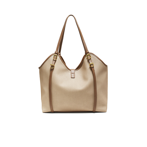 TATA/他她2025秋商场同款简约通勤托特包女高级质感新款LB331CX5