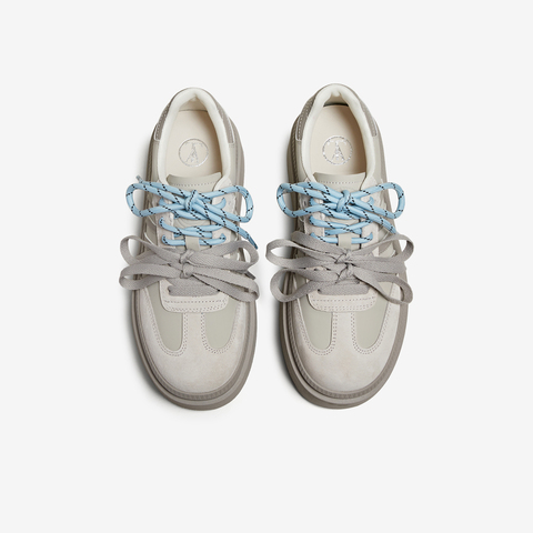 TATA/他她2025秋时尚休闲德训鞋女新款W9B02CM5