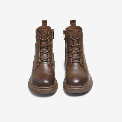 TATA/他她2025冬商场同款百搭时尚简约女马丁靴新款WXB06DD5