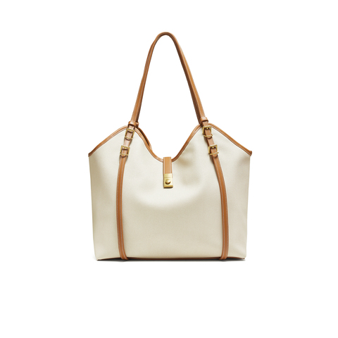 TATA/他她2025秋商场同款简约通勤托特包女高级质感新款LB331CX5