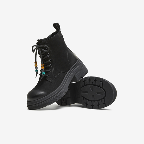 TATA/他她2025冬商场同步时尚简约女马丁靴新款W3M04DD5