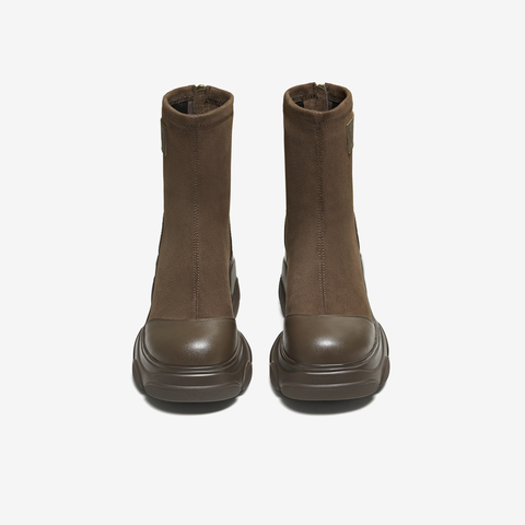 TATA/他她2025冬时尚休闲女靴百搭弹力靴新款CEG09DZ5