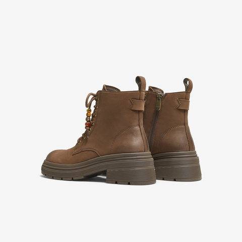 TATA/他她2025冬商场同步时尚简约女马丁靴新款W3M04DD5