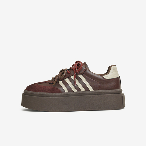 TATA/他她2025秋时尚休闲德训鞋女新款W9B02CM5