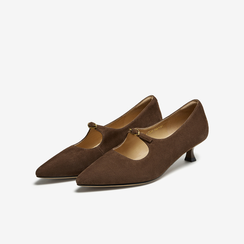 TATA/他她2025秋商场同款浅口女气质玛丽珍鞋新款UTW01CQ5