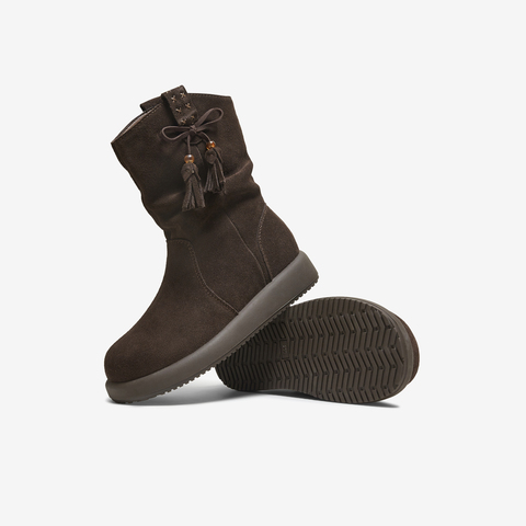 TATA/他她2025冬商场同款时尚百搭女休闲靴新款CHD01DZ5