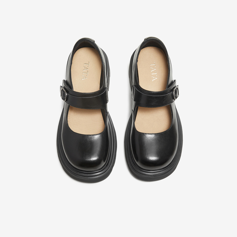 TATA/他她2025秋商场同款休闲百搭玛丽珍鞋新款CHY04CQ5