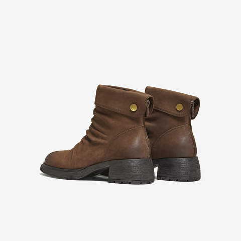 TATA/他她2025冬商场同款时尚百搭女休闲靴新款7C843DD5