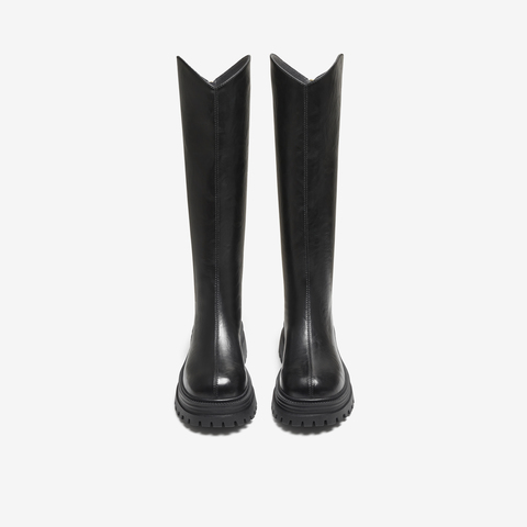 TATA/他她2025冬商场同款百搭女时尚长靴新款CE301DG5