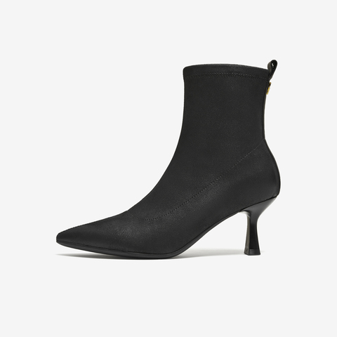 TATA/他她2025冬商场同款百搭时装靴女休闲短靴新款XVX01DD5