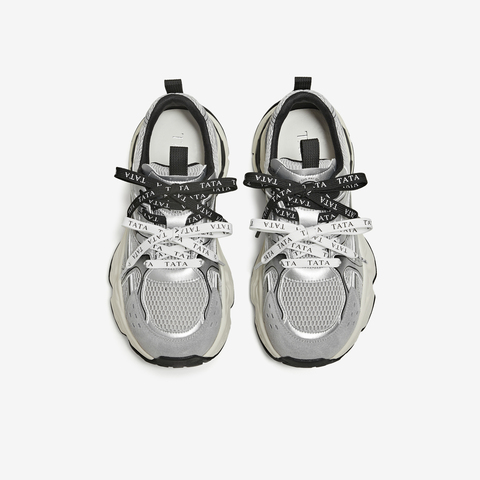 TATA/他她2025秋商场同款时尚休闲百搭女老爹鞋新款CJU01CM5