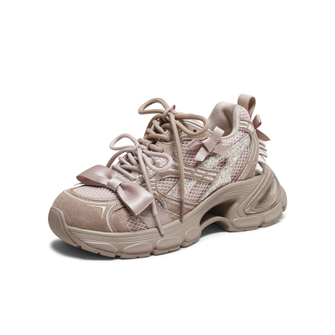 TATA/他她2025秋商场同款时尚休闲百搭女老爹鞋新款GWN01CM5