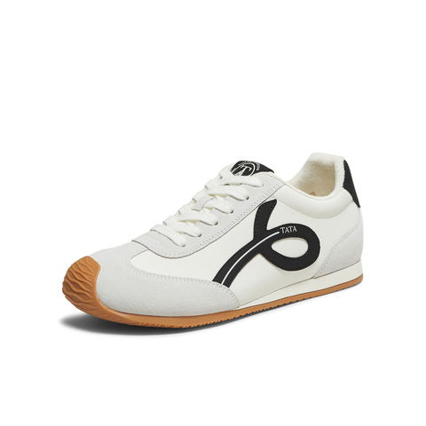 TATA/他她2025秋时尚休闲百搭女阿甘鞋新款EVN01CM5