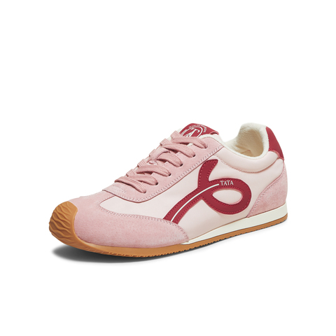 TATA/他她2025秋时尚休闲百搭女阿甘鞋新款EVN01CM5