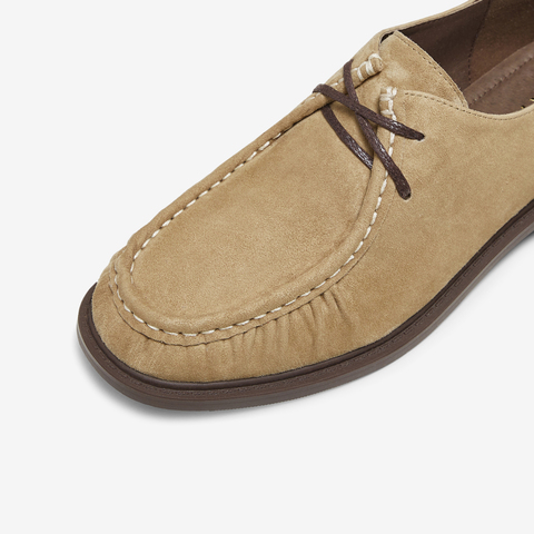 TATA/他她2025秋商场同款女百搭牛津鞋简约单鞋新款YVS01CM5