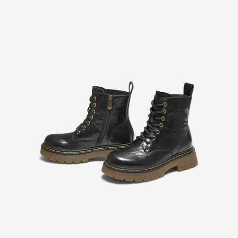 TATA/他她2025冬百搭时尚简约女马丁靴新款CHQ01DD5