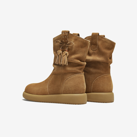 TATA/他她2025冬商场同款时尚百搭女休闲靴新款CHD01DZ5