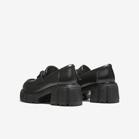 TATA/他她2025秋商场同款时尚简约休闲女乐福鞋新款CHY06CA5