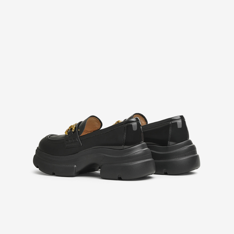 TATA/他她2025秋时尚休闲乐福鞋女新款7OL34CA5