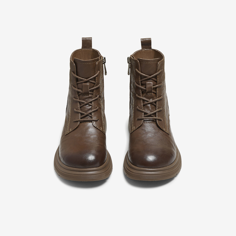 TATA/他她2025冬商场同款百搭时尚简约女马丁靴新款WXB06DD5