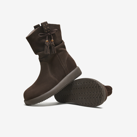 TATA/他她2025冬商场同款时尚百搭女休闲靴新款CHD01DZ5