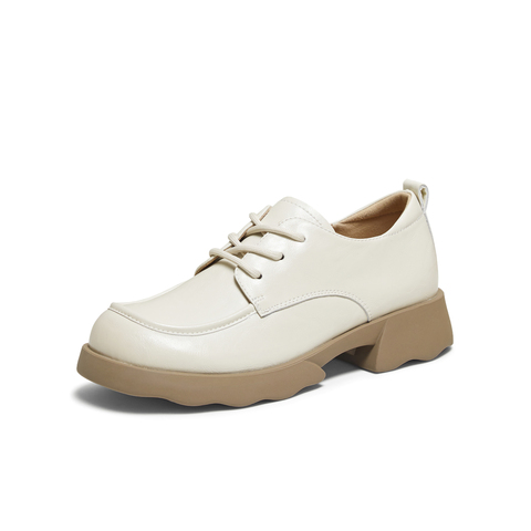 TATA/他她2025秋商场同款英伦风小皮鞋女牛津鞋新款CWK04CM5